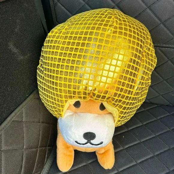 San-X Afro Ken Mirror Ball Head Plush - Picture 1 of 5